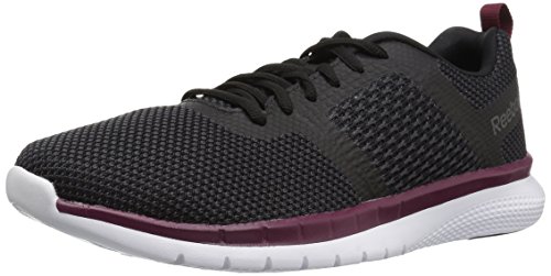 Reebok Men's PT Prime Runner Running Shoe, Black/Coal/ash Grey/Rust, 14 M US