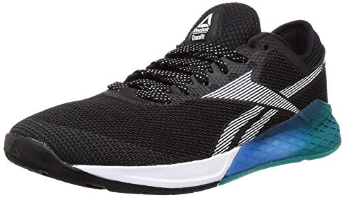 Reebok Nano 9, Zapatilla de Correr Unisex Adulto, Black/Seatea/Humblu, 42 EU