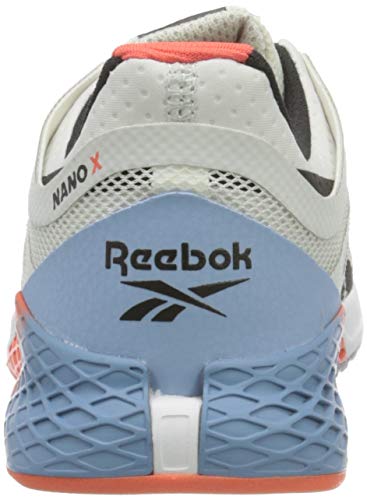 Reebok Nano X, Zapatillas de Deporte Mujer, Blanco/FLUBLU/VIVDOR, 37.5 EU Reebok Nano X, Zapatillas de Deporte Mujer, Blanco/FLUBLU/VIVDOR, 37.5 EU