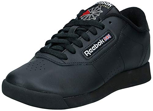 Reebok Princess, Zapatillas Mujer, Negro (Black 001), 38.5 EU Reebok Princess, Zapatillas Mujer, Negro (Black 001), 38.5 EU