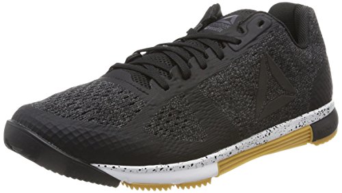 Reebok R Crossfit Speed TR 2.0 D, Zapatillas de Gimnasia para Hombre, Negro (Black/Black Reflective/White/Gum/Ash Gre), 48.5 EU