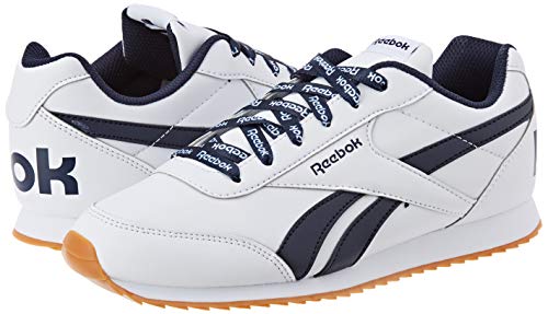 Reebok Royal CLJOG 2, Zapatillas de Trail Running para Hombre, Multicolor (White/Collegiate Navy 000), 38.5 EU