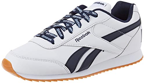 Reebok Royal CLJOG 2, Zapatillas de Trail Running para Hombre, Multicolor (White/Collegiate Navy 000), 38.5 EU