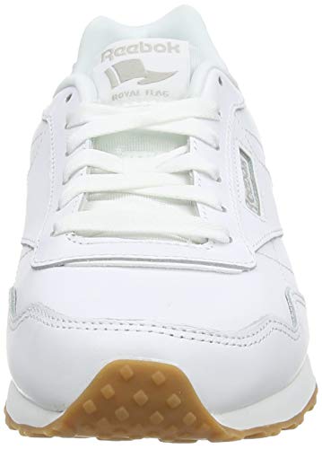 Reebok Royal Glide LX, Zapatillas para Hombre, Blanco (White/Steel/Gum), 44.5 EU