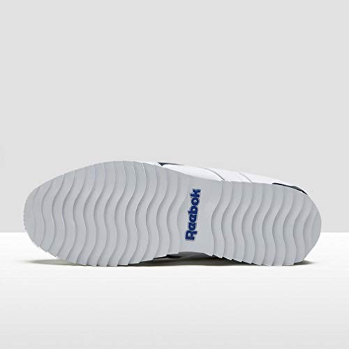 Reebok Royal Glide Rplclp, Zapatillas de Gimnasia para Hombre, Blanco (White/Collegiate Navy White/Collegiate Navy), 44 EU