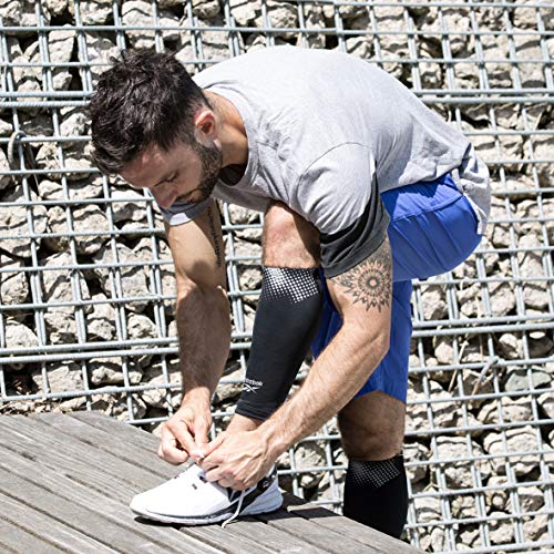 Reebok Running Mangas de Compresion, Medio (Becerro 30 - 35 cm) Reebok Running Mangas de Compresion, Medio (Becerro 30 - 35 cm)