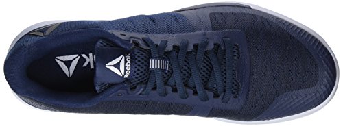 Reebok Sprint TR, Zapatillas de Deporte para Hombre, Azul (Collegiate Navy/Cloud Grey/Acid Blue 000), 39 EU