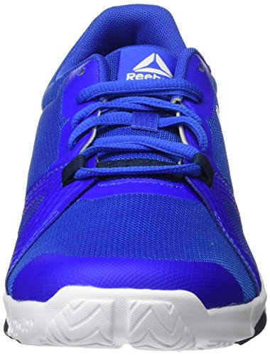 Reebok Trainflex Lite, Zapatillas de Deporte Hombre, Azul (Vital Blue/Collegiate Navy/White), 44.5 EU