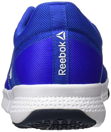 Reebok Trainflex Lite, Zapatillas de Deporte Hombre, Azul (Vital Blue/Collegiate Navy/White), 44.5 EU