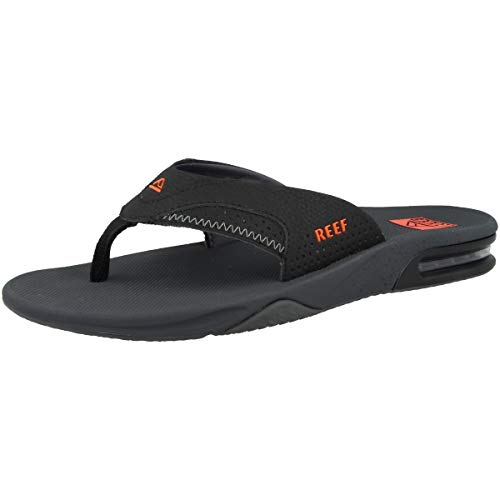 Reef Fanning, Chanclas Hombre, Naranja neón, 39 EU