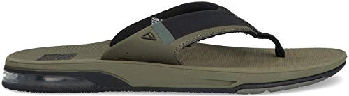 Reef Fanning Low, Chanclas Hombre, Verde (Olive OLI), 45 EU Reef Fanning Low, Chanclas Hombre, Verde (Olive OLI), 45 EU