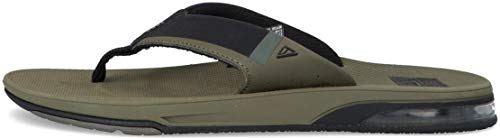 Reef Fanning Low, Chanclas Hombre, Verde (Olive OLI), 45 EU Reef Fanning Low, Chanclas Hombre, Verde (Olive OLI), 45 EU