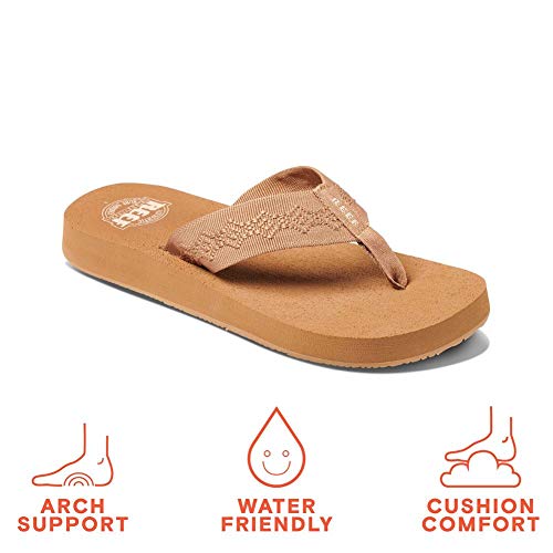 Reef Sandy, Chanclas para Mujer, Tan, 35 EU