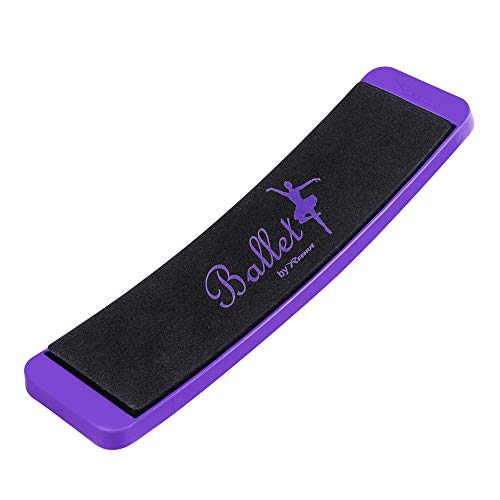 REEHUT Ballet Spin Board - Turning Board para Bailarines, Mejorar La Pirueta, Giros y Equilibrio - Material para Ballet (Púrpura)