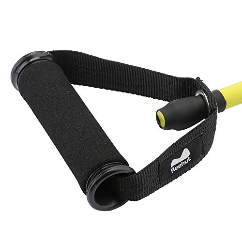 REEHUT Bandas Elásticas de Entrenamiento, Bandas de Resistencia para Fitness Cable de Ejercicio de Entrenamiento para Tonificación Muscular, Equipo de Ejercicio de Estiramientos para Yoga - Atómico REEHUT Bandas Elásticas de Entrenamiento, Bandas de Resistencia para Fitness Cable de Ejercicio de Entrenamiento para Tonificación Muscular, Equipo de Ejercicio de Estiramientos para Yoga - Atómico