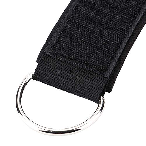 REEHUT Correa de Tobillo Acolchada con Hebilla de Nylon Ajustable Tobillera Deportiva para MĂĄquina de Cable con Hebilla Metal D-Anillos para Ejercicios de Estiramiento Fitness Pilates 1 pc REEHUT Correa de Tobillo Acolchada con Hebilla de Nylon Ajustable Tobillera Deportiva para MĂĄquina de Cable con Hebilla Metal D-Anillos para Ejercicios de Estiramiento Fitness Pilates 1 pc