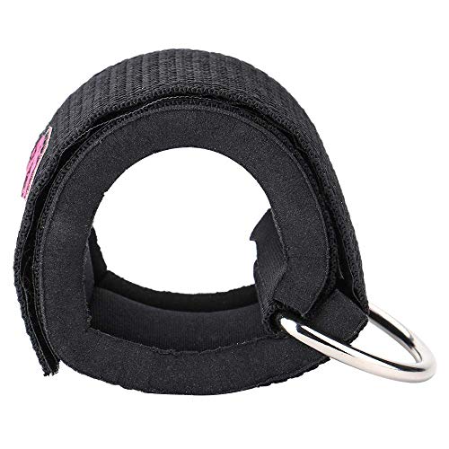 REEHUT Correa de Tobillo Acolchada con Hebilla de Nylon Ajustable Tobillera Deportiva para MĂĄquina de Cable con Hebilla Metal D-Anillos para Ejercicios de Estiramiento Fitness Pilates 1 pc REEHUT Correa de Tobillo Acolchada con Hebilla de Nylon Ajustable Tobillera Deportiva para MĂĄquina de Cable con Hebilla Metal D-Anillos para Ejercicios de Estiramiento Fitness Pilates 1 pc