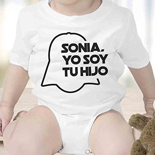 Regalo Personalizable para Madres: Pack de Camiseta para mamá + Camiseta para Hijo/a o Body para bebé 'Yo Soy tu Madre' Personalizados con Sus Nombres