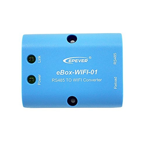 Regulador de carga solar de Qaurora, MPPT Tracer serie A (10A/20A/30A/40A) con sistema de identificación automática del voltaje 12 V o 24 V CC, eBox-WIFI-01 Regulador de carga solar de Qaurora, MPPT Tracer serie A (10A/20A/30A/40A) con sistema de identificación automática del voltaje 12 V o 24 V CC, eBox-WIFI-01