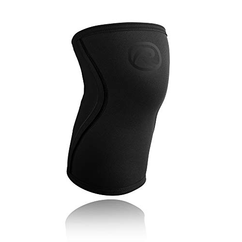 Rehband Rodillera RX 7 mm Carbon Black Carbon Black, talla M Rehband Rodillera RX 7 mm Carbon Black Carbon Black, talla M