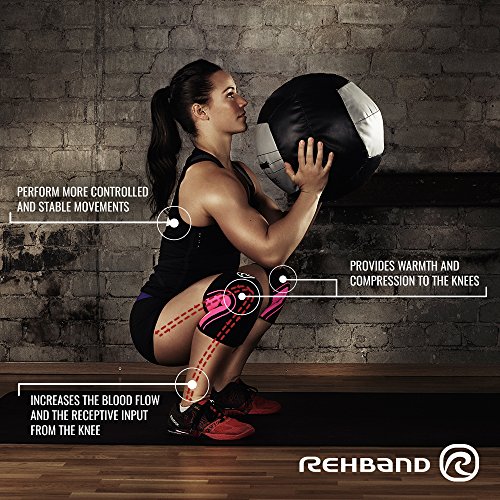 Rehband RX Rodillera Negro, M Rehband RX Rodillera Negro, M