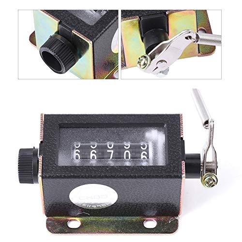 Rehomy Contador de Dígitos D67-F Contador de Recuento Manual de Carrera Manual de Restablecimiento Mecánico de 5 Dígitos Rehomy Contador de Dígitos D67-F Contador de Recuento Manual de Carrera Manual de Restablecimiento Mecánico de 5 Dígitos