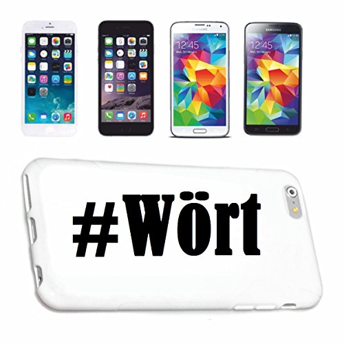 Reifen-Markt Hard Cover - Funda para teléfono móvil Compatible con Apple iPhone 5C Hashtag #Wört en Red Social Diseño