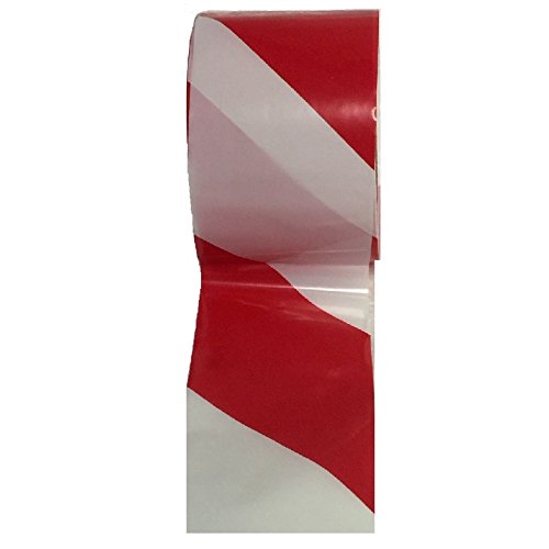 Reis TASO100CW-31S - Cinta de advertencia, color rojo y blanco Reis TASO100CW-31S - Cinta de advertencia, color rojo y blanco