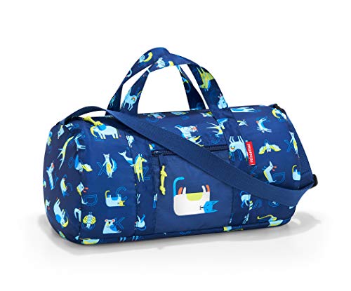 Reisenthel Mini Maxi dufflebag Kids ABC Friends Blue Bolsa de Deporte 38 Centimeters 10 Azul (ABC Friends Blue)