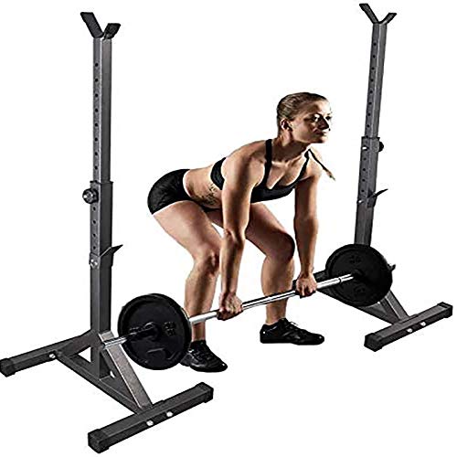 Rejilla Ajustable para Sentadillas, Gimnasio en casa, Press de banca, Equipo de Entrenamiento, Entrenamiento de Fuerza, Soporte para Barra, estación de inmersión, Soporte para Sentadillas, s Rejilla Ajustable para Sentadillas, Gimnasio en casa, Press de banca, Equipo de Entrenamiento, Entrenamiento de Fuerza, Soporte para Barra, estación de inmersión, Soporte para Sentadillas, s
