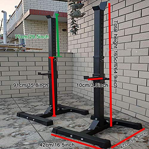 Rejilla Ajustable para Sentadillas, Gimnasio en casa, Press de banca, Equipo de Entrenamiento, Entrenamiento de Fuerza, Soporte para Barra, estación de inmersión, Soporte para Sentadillas, s Rejilla Ajustable para Sentadillas, Gimnasio en casa, Press de banca, Equipo de Entrenamiento, Entrenamiento de Fuerza, Soporte para Barra, estación de inmersión, Soporte para Sentadillas, s