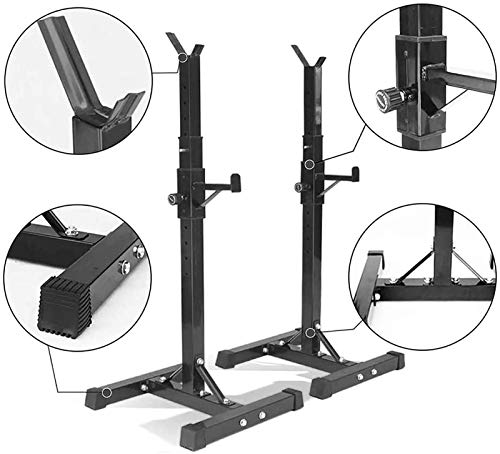 Rejilla Ajustable para Sentadillas, Gimnasio en casa, Press de banca, Equipo de Entrenamiento, Entrenamiento de Fuerza, Soporte para Barra, estación de inmersión, Soporte para Sentadillas, s Rejilla Ajustable para Sentadillas, Gimnasio en casa, Press de banca, Equipo de Entrenamiento, Entrenamiento de Fuerza, Soporte para Barra, estación de inmersión, Soporte para Sentadillas, s