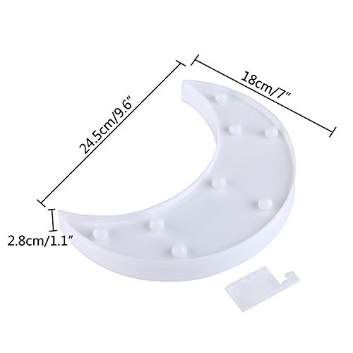 REKYO Carpa De Luz Nocturna, Lindas Lámparas LED De Pared, Sala Luz Decorativa De La Sala De Navidad Decorativos Mesa Lámpara Ánimo Luces Lámpara Infantil (Luna) REKYO Carpa De Luz Nocturna, Lindas Lámparas LED De Pared, Sala Luz Decorativa De La Sala De Navidad Decorativos Mesa Lámpara Ánimo Luces Lámpara Infantil (Luna)