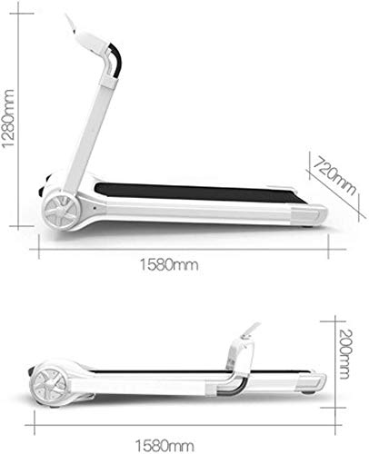 Relaxbx Máquina de Caminar Multifuncional Equipo de Ejercicios Cinta de Correr casera