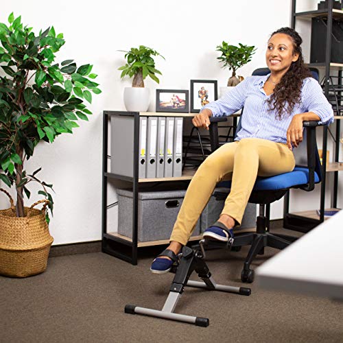 Relaxdays Ejercitador de Brazos y piernas, Plegable, para Oficina, hogar, Personas Mayores, Mini Bicicleta estática, 39 x 36 x 49,5 cm, Color Negro Relaxdays Ejercitador de Brazos y piernas, Plegable, para Oficina, hogar, Personas Mayores, Mini Bicicleta estática, 39 x 36 x 49,5 cm, Color Negro