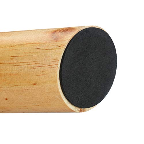 Relaxdays Taburete Bajo de Cuero Sintético con 4 Patas, DM, Madera de Pino y Poliéster, marrón, 30 x 31 cm Relaxdays Taburete Bajo de Cuero Sintético con 4 Patas, DM, Madera de Pino y Poliéster, marrón, 30 x 31 cm