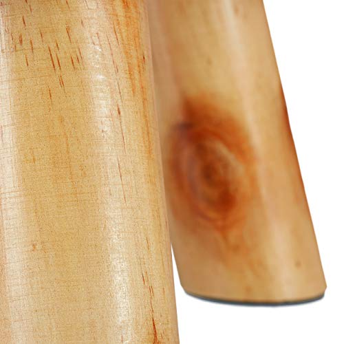 Relaxdays Taburete Bajo de Cuero Sintético con 4 Patas, DM, Madera de Pino y Poliéster, marrón, 30 x 31 cm Relaxdays Taburete Bajo de Cuero Sintético con 4 Patas, DM, Madera de Pino y Poliéster, marrón, 30 x 31 cm