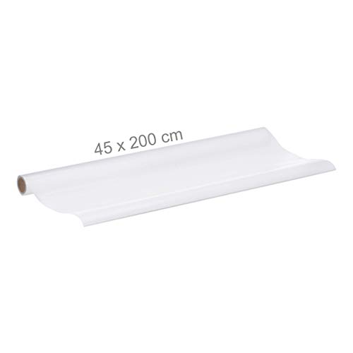Relaxdays Vinilo Ventana Translúcido Electrostático, Pegatina para Proteger la Privacidad, PVC, 45 x 200 cm, Esmerilado Relaxdays Vinilo Ventana Translúcido Electrostático, Pegatina para Proteger la Privacidad, PVC, 45 x 200 cm, Esmerilado