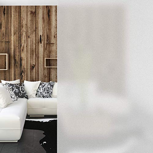Relaxdays Vinilo Ventana Translúcido Electrostático, Pegatina para Proteger la Privacidad, PVC, 45 x 200 cm, Esmerilado Relaxdays Vinilo Ventana Translúcido Electrostático, Pegatina para Proteger la Privacidad, PVC, 45 x 200 cm, Esmerilado
