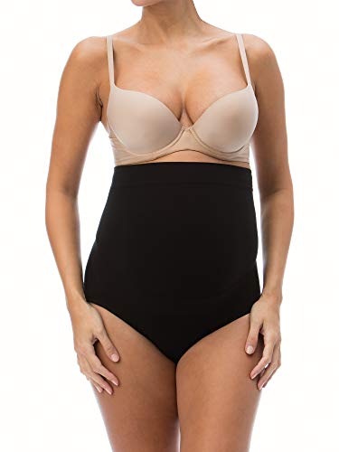 RelaxMaternity 5100 (Negro, XL) Bragas de algodón premamá con Soporte Abdominal, Faja de Maternidad RelaxMaternity 5100 (Negro, XL) Bragas de algodón premamá con Soporte Abdominal, Faja de Maternidad