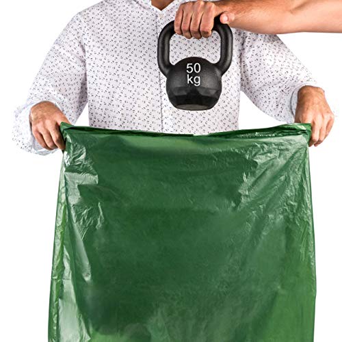 Relevo 100% Reciclado Bolsas de Basura, Extra Resistentes 100 L, 13 Bolsas Relevo 100% Reciclado Bolsas de Basura, Extra Resistentes 100 L, 13 Bolsas