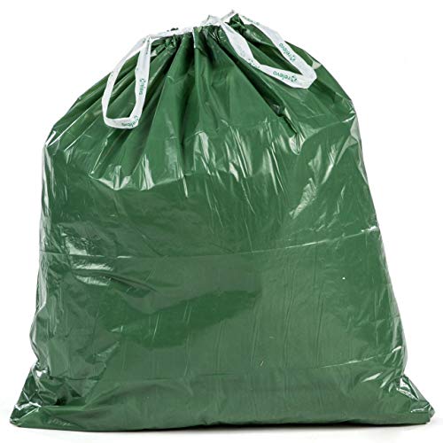 Relevo 100% Reciclado Bolsas de Basura, extra resistentes 30 L, 15 bolsas