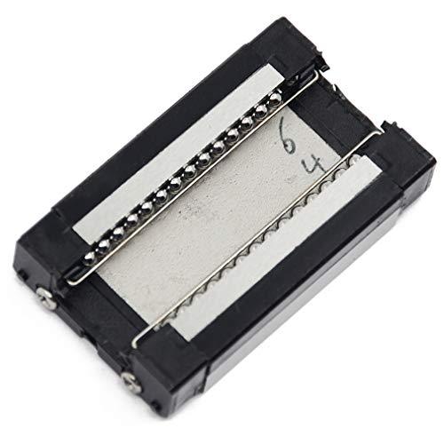 ReliaBot Guía de riel lineal MGN12 de 500 mm y bloque de transporte negro MGN12H con tiras anti-caída para impresora 3D y máquina CNC ReliaBot Guía de riel lineal MGN12 de 500 mm y bloque de transporte negro MGN12H con tiras anti-caída para impresora 3D y máquina CNC