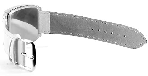 Reloj cuadrado de cuero negro para los fans del culturismo Reloj cuadrado de cuero negro para los fans del culturismo
