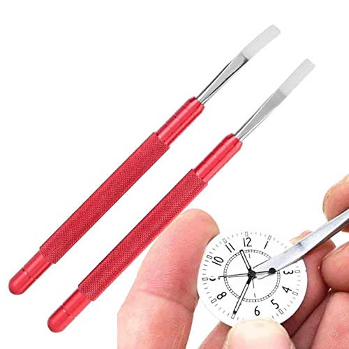 Reloj de 2 piezas para quitar las manecillas de la segunda hora, duradero y resistente, ligero, fácil de transportar, de tamaño compacto que facilita su almacenamiento, para los relojeros y los trabaj Reloj de 2 piezas para quitar las manecillas de la segunda hora, duradero y resistente, ligero, fácil de transportar, de tamaño compacto que facilita su almacenamiento, para los relojeros y los trabaj