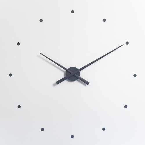 RELOJ DE PARED MODERNO OJ GRIS 80 CM