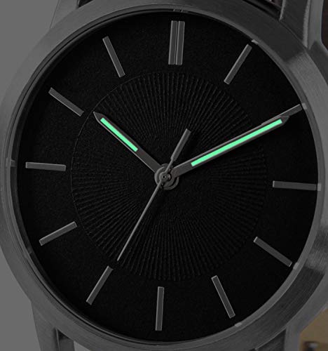 Reloj de pulsera controlado por radio con carcasa de acero inoxidable, correa de Reloj de pulsera controlado por radio con carcasa de acero inoxidable, correa de