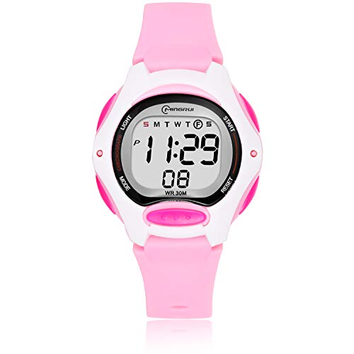 Reloj Digital para Niña Niño,Chicos Chicas Impermeabl Deportes al Aire Libre LED Multifuncionales Relojes de Pulsera con Alarma Reloj Digital para Niña Niño,Chicos Chicas Impermeabl Deportes al Aire Libre LED Multifuncionales Relojes de Pulsera con Alarma
