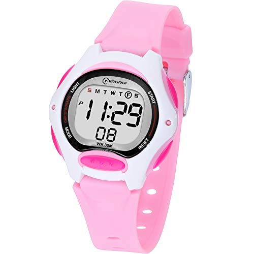 Reloj Digital para Niña Niño,Chicos Chicas Impermeabl Deportes al Aire Libre LED Multifuncionales Relojes de Pulsera con Alarma Reloj Digital para Niña Niño,Chicos Chicas Impermeabl Deportes al Aire Libre LED Multifuncionales Relojes de Pulsera con Alarma