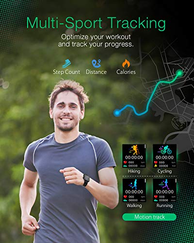 Reloj Inteligente Hombre, BlitzWolf Smartwatch para Hombre de 1,54" con Pantalla Táctil, IP68 Reloj Inteligente Deportivo, Rastreador de Actividad, Menú Dual, Monitor de Salud y Seguimiento Deportivo Reloj Inteligente Hombre, BlitzWolf Smartwatch para Hombre de 1,54" con Pantalla Táctil, IP68 Reloj Inteligente Deportivo, Rastreador de Actividad, Menú Dual, Monitor de Salud y Seguimiento Deportivo